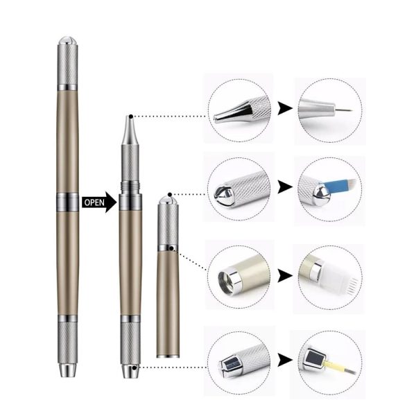 3 in 1 Multifunctional Hand Pen - Gold